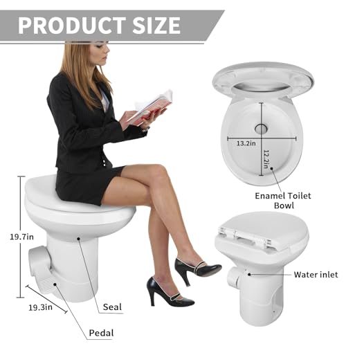 Mupera Rv Toilet With Porcelain Bowl thumb #4