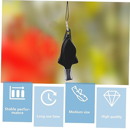 2 silbatos de supervivencia de acero inoxidable para entrenamiento deportivo miniatura 3