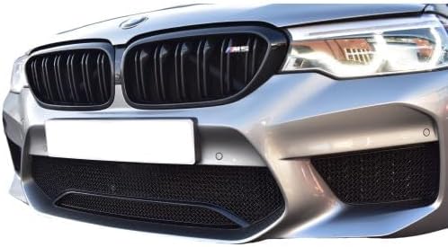 Zunsport Compatible With BMW M5 Competition F90 - Front Grill Set - Black Finish (2018-2020)