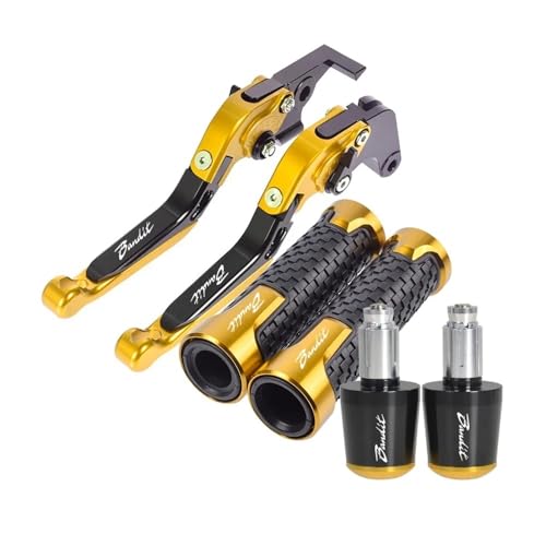 Leviers de frein moto anti-glisse et poignées guidon pour GSF 650 1250