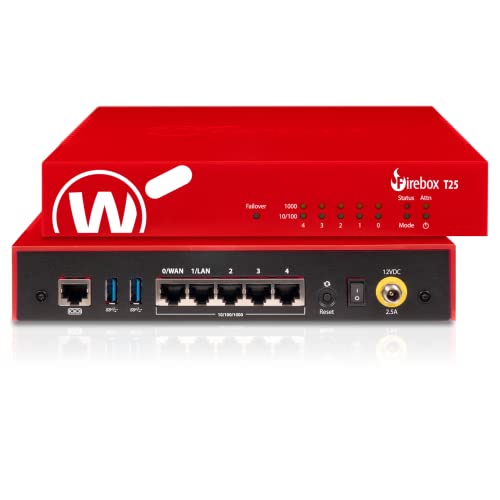 Image of WatchGuard Firebox T25 Network Security /Firewall Appliance