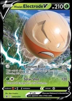 Pokemon - Hisuian Electrode V - SWSH294 - Black Star Promo