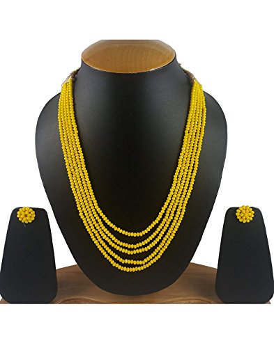 Karatcart Crystal Beads Multi-Strand Necklace Set for Women… - Image 4