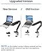 MOUNTUP Laptop Stand for Desk, Adjustable Aluminum Laptops Arm Mount for 14-17 Inch Notebook & 32