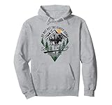 Do Not Pet The Fluffy Cows South Dakota Bison National Park Pullover Hoodie