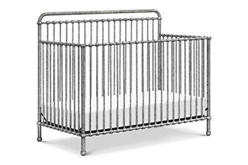 Million Dollar Baby Classic Winston 4-in-1 Convertible Crib in Vintage Silver Million Dollar Baby Classic Winston 4-in-1 Convertible Crib in Vintage Silver