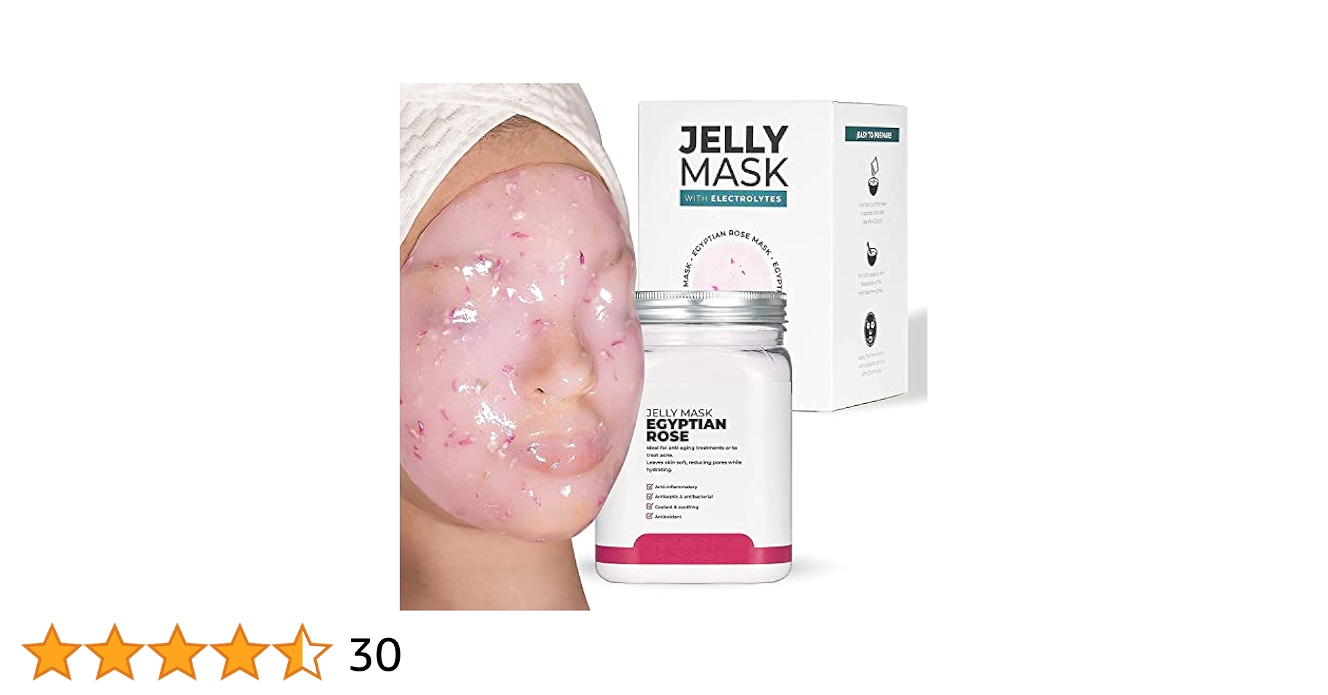 パック・フェイスマスク EGYPTIAN ROSE HYDRATING MASK 530g Egyptian Rose Hydrojelly Mask - Peel-off Jelly Mask- ESTHEMAX