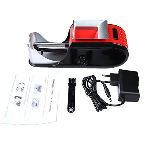 Cigarette Rolling Machine Cigarette Injector Automatic Tobacco Roller for YJJ Regular(84mm) Kings Size Filtered Cigarettes, Density-Adjustable (Red) Cigarette Rolling Machine Cigarette Injector Automatic Tobacco Roller for YJJ Regular(84mm) Kings Size Filtered Cigarettes, Density-Adjustable (Red)