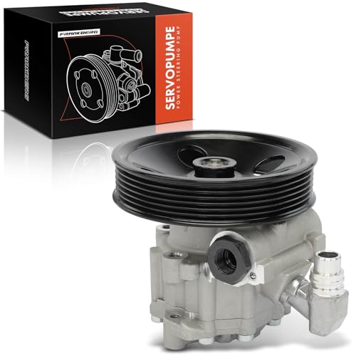 Frankberg Bomba Hidráulica de Dirección Asistida Compatible con C-Clase W202 C240 T-Model S202 C240 2.4L 1997-2000 M-Clase W163 3.2L-5.4L 1998-2005 Gasolina Sustituir# 0024668101