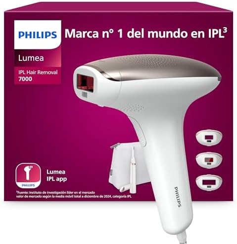 Philips Lumea serie 7000, dispositivo de depilación IPL, alternat...