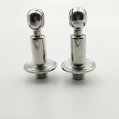 Boquilla giratoria Tri Clamp 1.5 para limpieza de tanques industriales 7