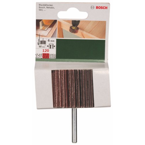 Bosch 2609256285 DIY Lamellenschleifer ø 60 x 40 mm, G120, (1)