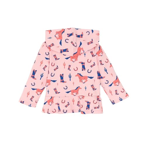 Wrangler Infant Girl's Pink Fleece Full Zip2