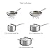 Tramontina Signature Tri-Ply Clad Stainless Steel 8-Piece Cookware Set with Lids, Pots and Pans Kitchen Set, Induction-Ready, Dishwasher-Safe, NSF-Certified, Made in Brazil