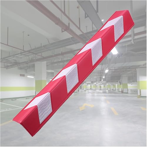 Protection d'angle épaisse en mousse EVA rouge pour parkings et garages