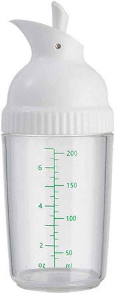 Clear Kitchen Soy Sauce Bottle Practical Leak Proof Condiment Bottle Dust-proof Oil Pot Kitchen Supplies(Onecolor)