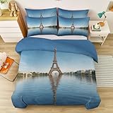 Fermeture Discrète & Maintien Antidérapant: Profitez d’une Housse de Couette pratique et bien pensée grâce à sa fermeture éclair invisible et ses liens d’angle qui maintiennent parfaitement votre couette en place. Cette Parure de Lit assure un ajustement stable, un lit toujours impeccable et un sommeil confortable toute la nuit