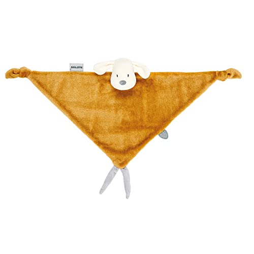 Maxi doudou plat chien Charlie idéal pour apaiser bébé en voyage et en poussette
