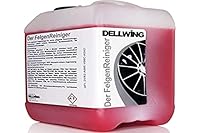 DELLWING Der FelgenReiniger Anwendungsfertig 5 L – Geeignet für behandelte Alufelgen & Stahlfelgen – Nur 1-5 Minuten Einwirkzeit