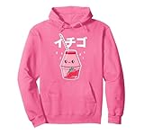 Photo Gallery latte alla fragola kawaii giapponese rosa pastello felpa con cappuccio Photo Gallery latte alla fragola kawaii giapponese rosa pastello felpa con cappuccio