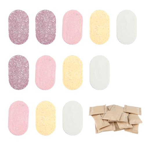 Foaming Hand Soap Refill Tablets - 12 PCS Hand Soap Foam, Eco-Friendly Sustainable Compressed Foaming Hand Soap Refill for Washing in Bathroom and Kitchen, Variety Fragrance Pack