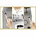 Automatic Oil Press Machine Presser Oil Ex-tractor Press Machine Hot/Cold Oil Press for Nuts Walnut Linseed Almond Rapeseed Sesame Stainless Steel 110V (2KG/h)