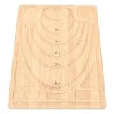 [Construction robuste] Fabriquée dans un matériau durable, la planche est robuste et adaptée à la création de bijoux de différentes tailles, garantissant la fiabilité de vos projets d'artisanat.