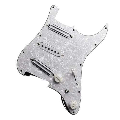 Pickguard pré-câblé guitare HSH à double et simple bobine pour un son précis