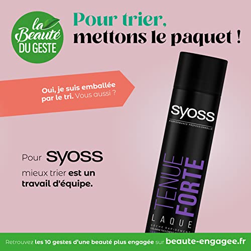 Laque Tenue Forte Syoss Le Spray De 400ml - vue 4