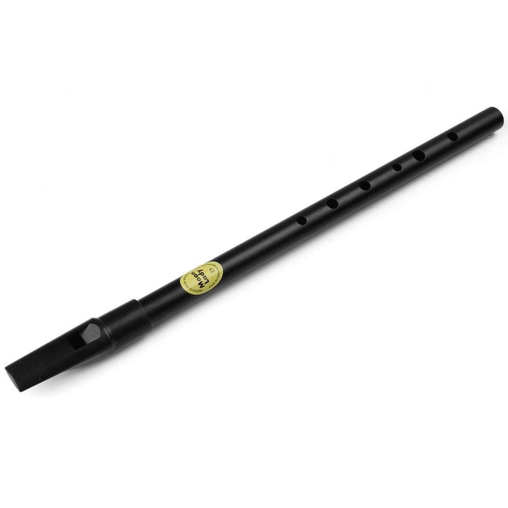 D-Schlüssel 6-Loch-Metallflöte Irish Tin Whistle Flute Irish Woodwind Mini Pocket Bamboo Whistle (Color : D Key Grey)