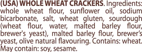 Crackers Crich Premium Italian WholeWheat 8.8 oz miniatura 2