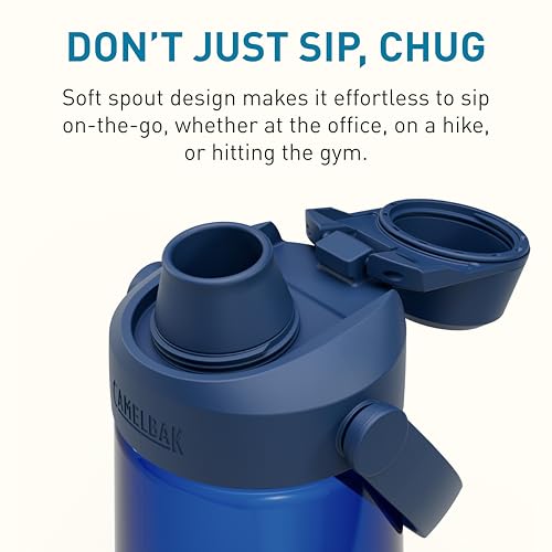 Image of CamelBak Thrive Chug Water Bottle, High Flow Lid Design for Quick Everyday Hydration and Active Use, 25oz, Oxford