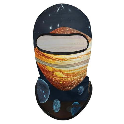Balaclava con efecto luminoso en la oscuridad y energía solar para hombre y mujer, máscara facial de protección solar, transpirable, cubre toda la cabeza para senderismo, ciclismo, carrera y conducción miniatura 7