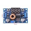 DC-DC Step Down Converter Adjustable Voltage Regulator Module 4-38V to 1.25-36V with Voltmeter, Heat Sink Short-Circuit Protection(XL4015E)