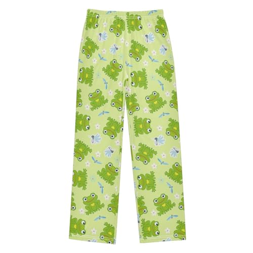 ZZKKO Funny Frogs Mosquitoes Boys Pants for Kids Jogger Pants with Pockets S-XL