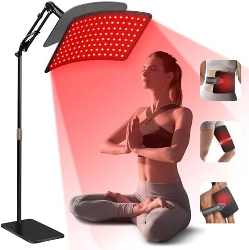 INTEO Red Light Therapy for Body and Face, 2-in-1 Red Light Thera...