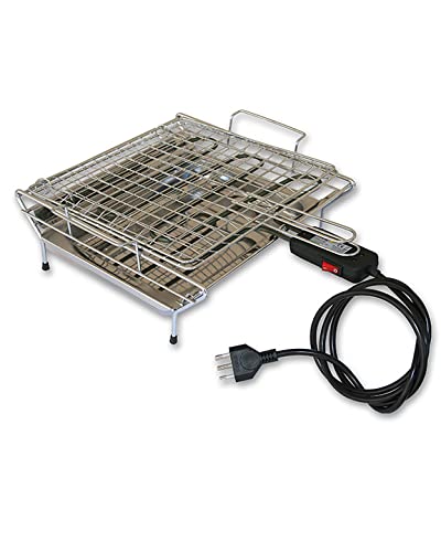 Stella Soc. Coop. Bistecchiera griglia elettrica in acciaio inossidabile 2000