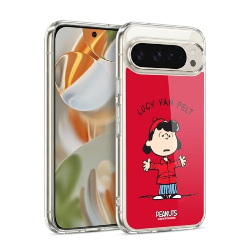 Head Case Designs Officially Licensed Peanuts Lucy Van Pelt Characters Gel Case [Military Grade Protection] Compatible with Google Pixel 9 / Pixel 9 Pro