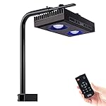 Aquarium Light - 95 Watt Sunrise Sunset Moonlight, Group Control Program Coral Reef Light Dimmable Full Spectrum for Marine Tanks,Saltwater Tank Light with Timer (Brackets)