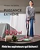 Vexilar C8 Aspirateur Balai avec Fil, 600W/60Kpa Aspirateur Balai Puissant avec Recharge Murale, Cable de 7 m, Brosse Anti-Emmêlement,1,5L Aspirateur Balai pour Tapis,Sols Durs,Poils d'animau