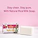 ASANTEE Rice Milk with Collagen and Honey Soap - Luxurious Body Soap 125 g. for Soft, Clear, and Radiant Skin - Scent Long-Lasting (Pack of 1)