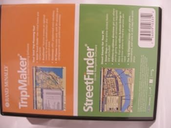 CD-ROM Trip Maker and Street Finder Book