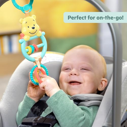Bright Starts, Disney Kubuś Puchatek zabawka aktywna, uniseks, dla noworodków i starszych dzieci