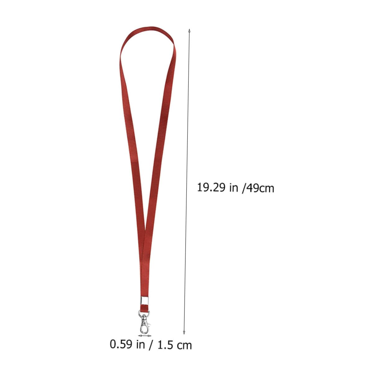 Lanyard Con Portabadge Flessibile, 15mm, Per Carte ID E Pass - Foto 4