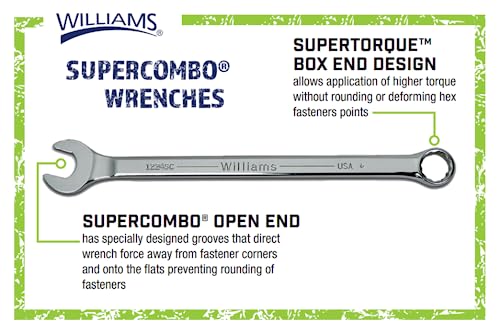 Williams 1198C Standard Combination Wrench, 2-15/16-Inch by Williams - Image 2