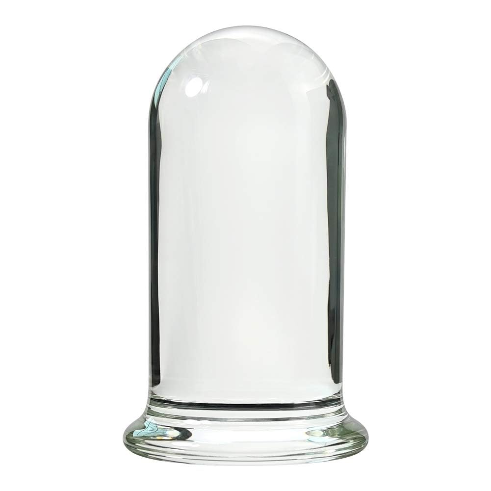FST arge Butt Plug Big Crystal Dildo G spot Stimulator Sex Pleasure Wand for Women Men Adult Products Masturbation Glass Dildo: L