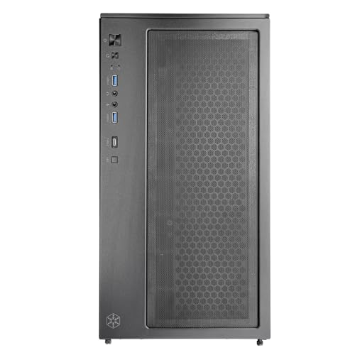 Image of Silverstone Technology Lucid 05 Exquisite ATX Chassis with a Bold 270 Panoramic View, SST-LD05-B-ARGB