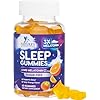Melatonin Sleep Gummies - Melatonin 6mg Per Serving - Sugar-Free Melatonin Gummy for Adults - Extra Strength Sleeping Gummy Supplement - Supports Restful Sleep - Tasty Orange Flavor - 60 Gummies