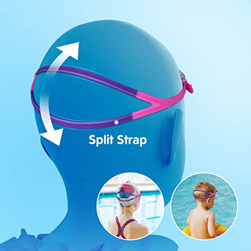 Starweh Kids Swim Goggles, 2 Pack Swimming Goggles No Leaking Anti Fog Kids Goggles For Boys Girls(Age 6-14) #TOP7