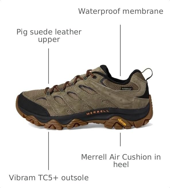 Image of Merrell Men's Moab 3 Waterproof Boots
